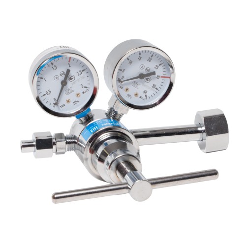 Регулятор расхода KRASS РВД-30/2 высокого давления, кислород/инерт. газы,ПОВЕРЕННЫЙ 2141004PV