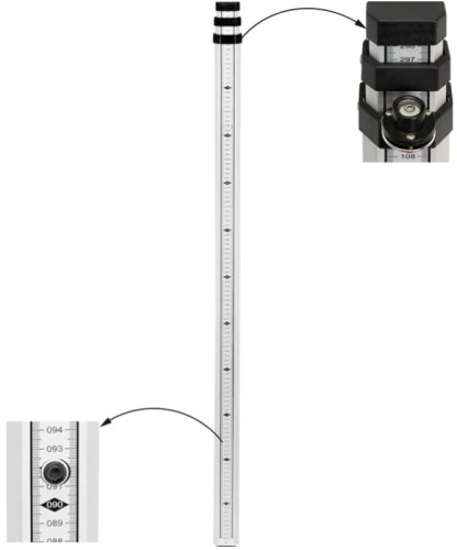 Рейка геодезическая RGK TS-3 С ПОВЕРКОЙ 4610011870972 - изображение 2