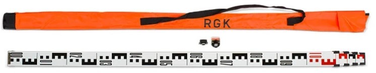 Рейка геодезическая RGK TS-4 С ПОВЕРКОЙ 4610011870989 - изображение 3