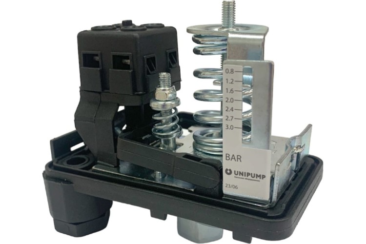 Реле давления UNIPUMP PM/5 c град.шкалой (вращ. гайка) 1/4" 21682 - изображение 2