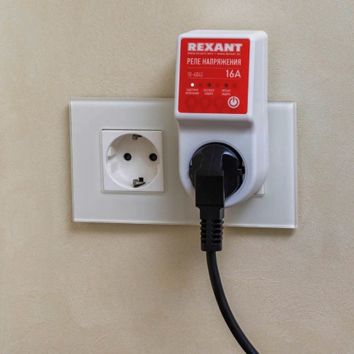 Реле REXANT 10-6045 напряжения «вилка-розетка» 16A - изображение 3