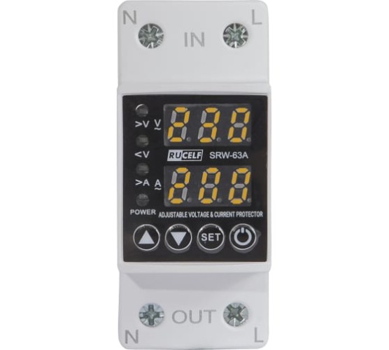 Реле RUCELF SRW-63A напряжения - изображение 2