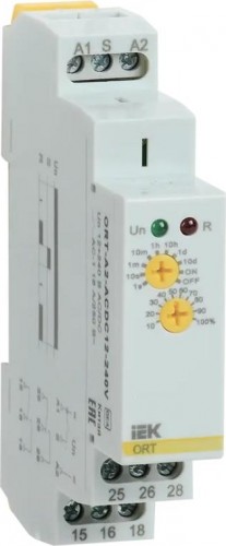 Реле задержки выключения IEK ORT 2 контакта 12-240В AС/DC ORT-B2-ACDC12-240V