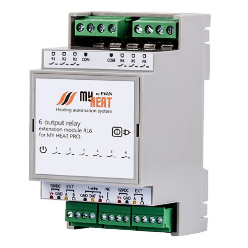 Релейный блок расширения MYHEAT RL6 T RL6 6291 - изображение 2