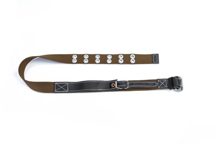 Ремень поясной шахтерский МОЛОТ РШ I-2 (двухшпеньковая рамочная пряжка) РШ 1-2 M