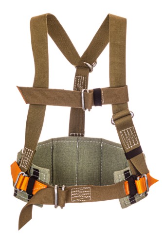 Ремень шахтерский с наплечными лямками МОЛОТ РШ II-3 (пряжка из 2-х овальных колец) РШ 2-3 M