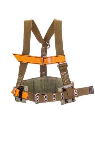 Ремень шахтерский с наплечными лямками МОЛОТ РШ II-2 (двухшпеньковая рамочная пряжка) РШ 2-2 M