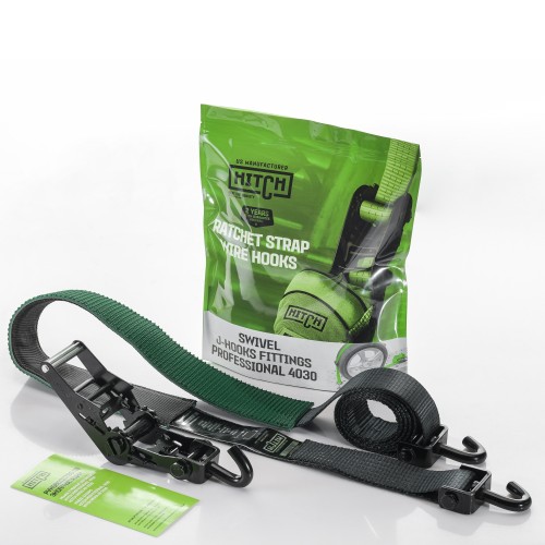 Ремень стяжной HITCH PROFF 50мм STF 600DaN автовозный 4000кг 3м текстил, поворотн J-крюки SZ068109