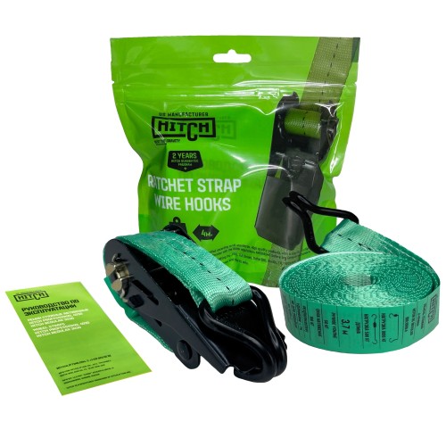 Ремень стяжной HITCH RS REGULAR 100:1000:4 (25мм, STF100DaN, 1T, 4M), пакет SZ076113 - изображение 2