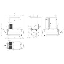 Компрессор винтовой Remeza ВК25Т-8(10)-500ВС - изображение 5
