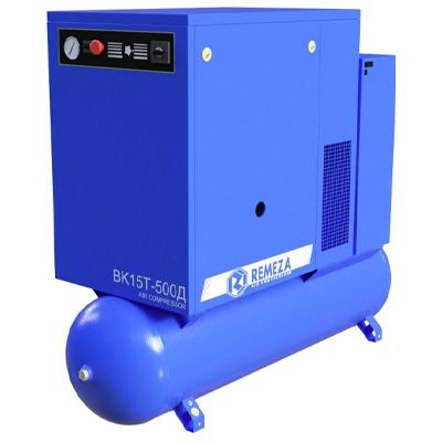 Компрессор винтовой Remeza BK15Т-8(10/15)-500Д