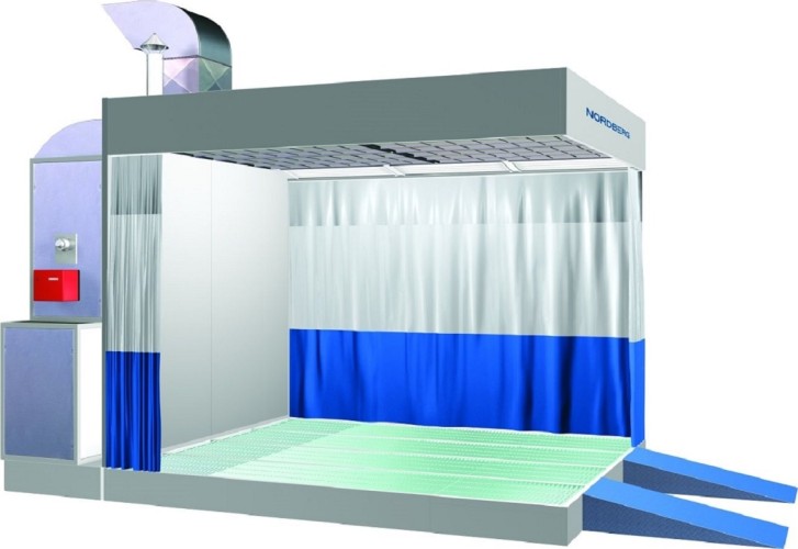 Решетка NORDBERG NB300C cabel susp к окраске с креплением к потолку