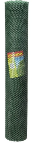 Решетка садовая GRINDA 1,63х15 м, ячейка 18х18 мм цвет хаки 422277