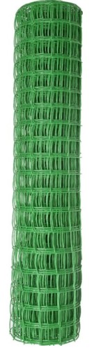 Решетка садовая GRINDA 1х10 м, ячейка 60х60 мм цвет зеленый 422275
