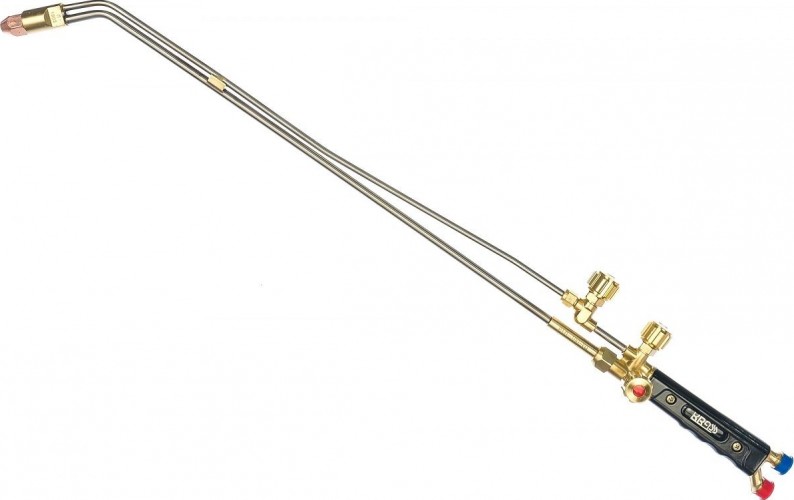 Резак пропановый KRASS Р1П-100-УД удлинен. (вент. до 100 мм) L=765 мм, вн № 1,2,3,4 2117531