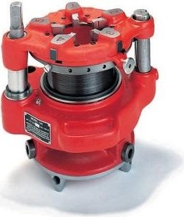 Резьбонарезная головка RIDGID модель 141 65380 с комплектом быстрорежущих гребенок BSPT 65380