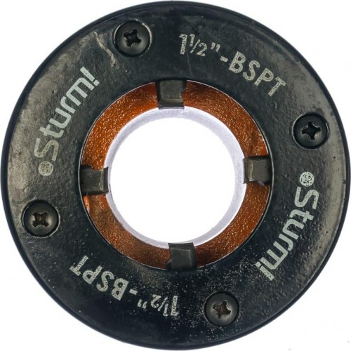 Резьбонарезная головка в сборе Sturm 1065-04-1-1/2 резцы из инструментал. стали, закалены - изображение 2