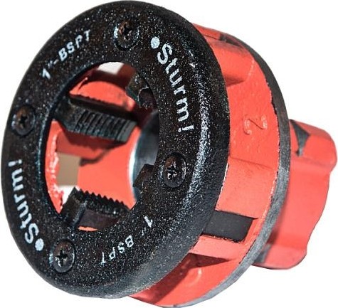 Резьбонарезная головка в сборе Sturm 1065-04-1 1", резцы из инструментал. стали, закалены - изображение 3