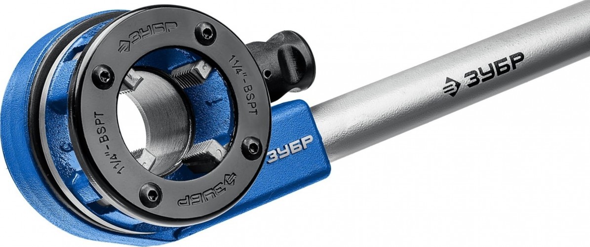 Резьбонарезной комплект №3 с трещоткой ЗУБР ПРОФЕССИОНАЛ 28270-H3_z01 28270-H3_z01 - изображение 4