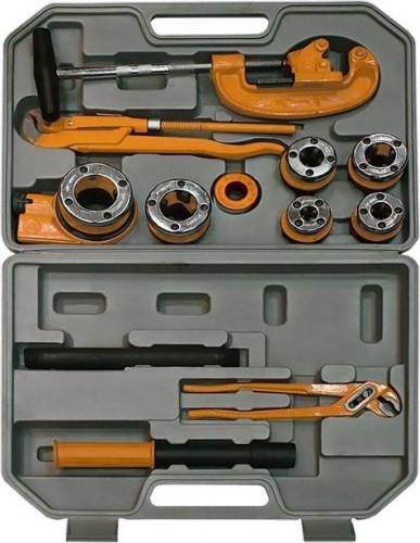 Резьбонарезной комплект Sparta 11 предметов от 1/4" до 1 1/4" 773345