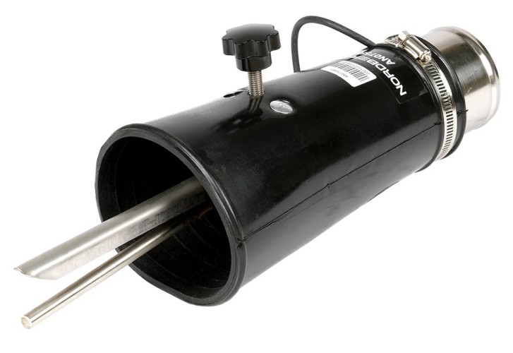 Резиновая круглая насадка NORDBERG AN075RP с внутренним фиксатором на шланг D=75мм ЦБ-00001848