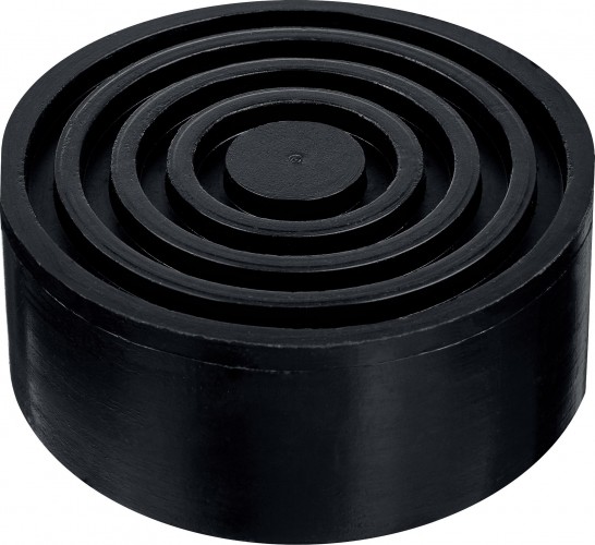 Резиновая опора ЗУБР Профессионал РШ-45 для домкрата d105/h45мм 43005-45