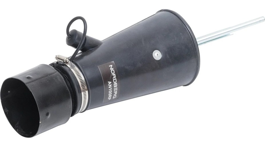 Резиновая овальная насадка NORDBERG AN100RP с внутренней фиксацией на шланг D=100мм ЦБ-00001849 - изображение 2