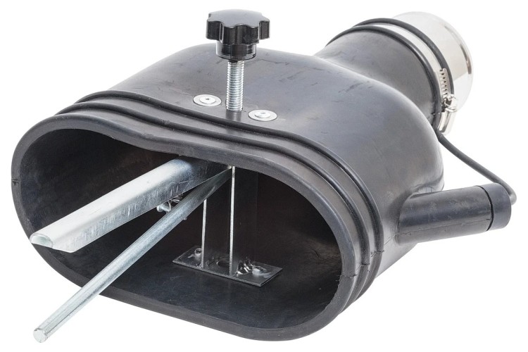 Резиновая овальная насадка NORDBERG AN075DP с внутренней фиксацией на шланг D=75мм ЦБ-00001850