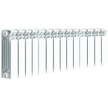 Биметаллический радиатор Rifar Base 500 14 секц. (RB50014) - изображение 2