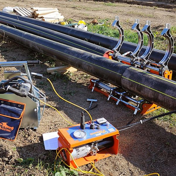 Стыковой сварочный аппарат Ritmo BASIC 250 V1 230В (с полным комплектом вкладышей) - изображение 3