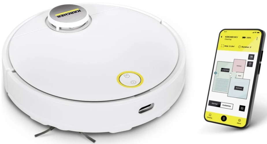 Робот-пылесос KARCHER RCV 3 1.269-620.0 - изображение 3