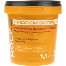 Гидроизоляция акриловая однокомпонентная Rocks 1.1 кг - изображение 4
