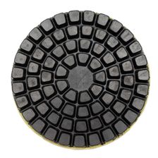 Пад для полировки RODIAMA 100 мм, сухой и мокрый, износостойкий, высота 8 мм, 300# - изображение 3