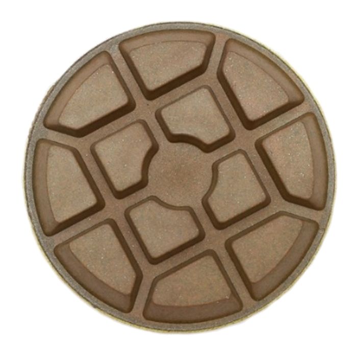 Пад для полировки RODIAMA 100 мм, сухой, износостойкий, plate-A, высота 10 мм, 50#