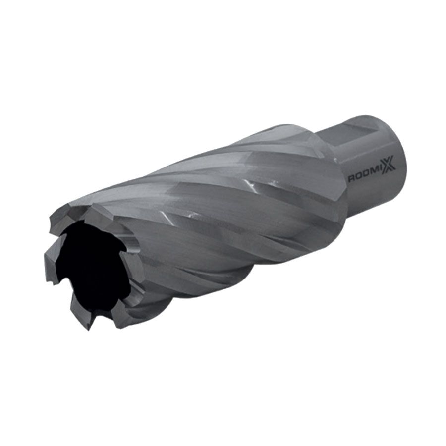 Корончатое сверло по металлу RODMIX HSS 21x55, weldon 19