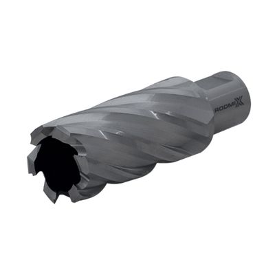 Корончатое сверло по металлу RODMIX TCT 22x55, weldon 19 - изображение 7