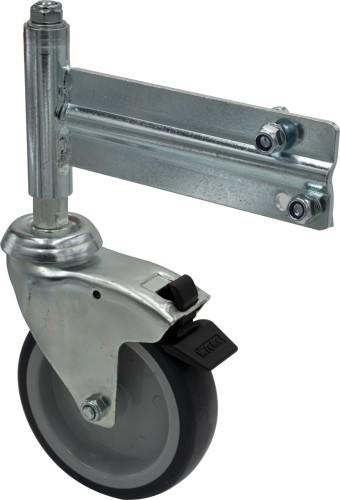 Ролик 820495 KRAUSE с фиксатором, для лестниц с платформой STABILO 2+3 ступ. 820495