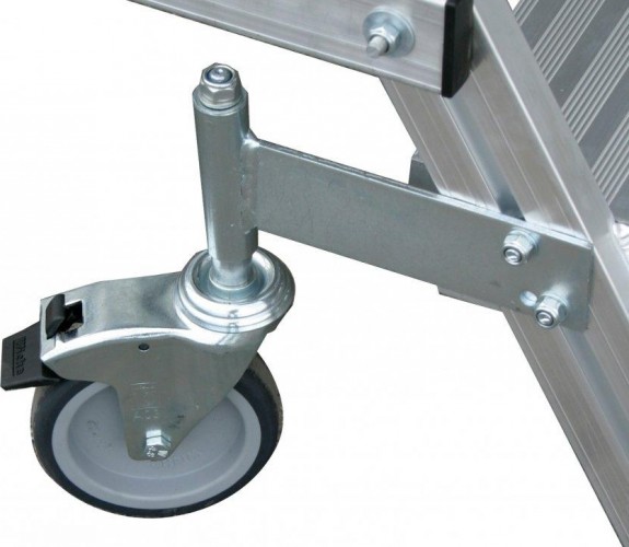 Ролик 820518 KRAUSE с фиксатором для лестниц с платформой STABILO 4 ступ. 820518