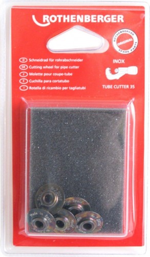 Ролик для труборезов ROTHENBERGER INOX TUBE CUTTER 070056D, 5 шт. 70056D