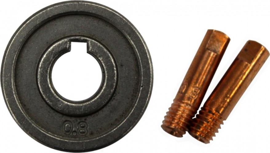 Ролик Ресанта 0,6-0,8 с наконечниками 0,6 и 0,8мм для САИПА серии LSD 71/6/40