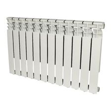 Алюминиевый радиатор Rommer Optima 500 12 секций (RAL-0210-050012) - изображение 2