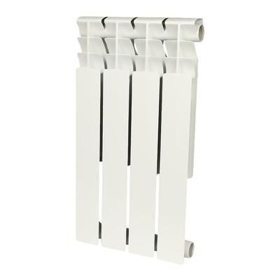 Алюминиевый радиатор Rommer Plus 500 4 секций (RAL-3210-050004) - изображение 7