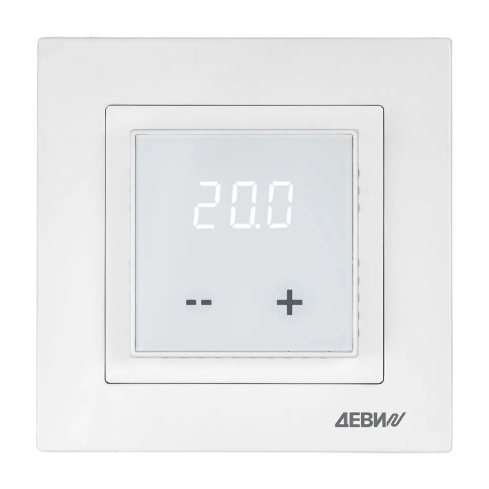 Терморегулятор ДЕВИ Room, с датчиком пола, 16А