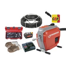 Машина прочистная Rothenberger R600 VarioClean с набором спиралей и инструмента - изображение 8