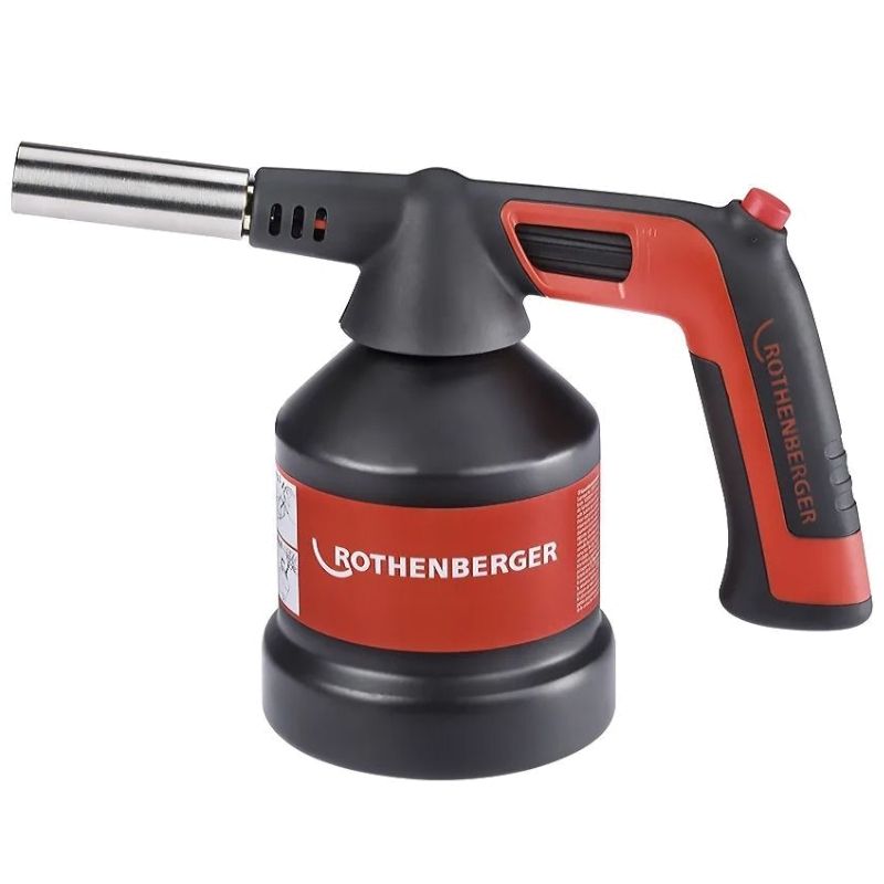 Газовая горелка Rothenberger ROFLAME 4 PIEZO без газа, в картонной коробке