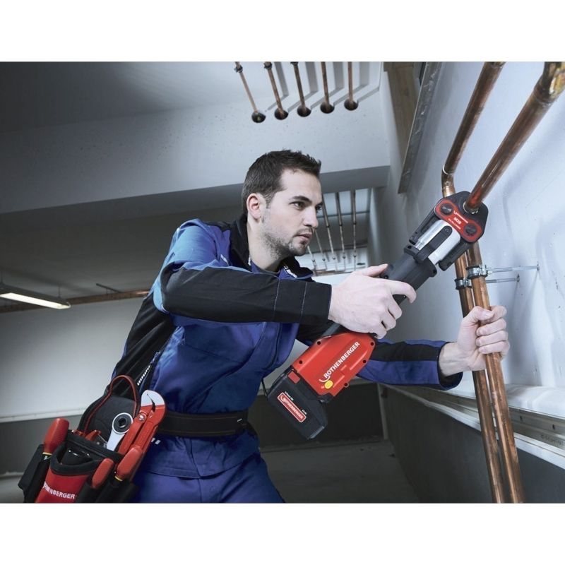 Пресс гидравлический аккумуляторный ROTHENBERGER ROMAX 4000 в пластиковом ящике (без пресс-клещей) - изображение 3