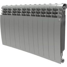 Биметаллический радиатор Royal Thermo BiLiner 500 Silver Satin 12 секц. - изображение 2
