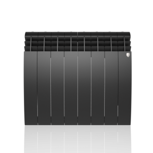 Алюминиевый радиатор Royal Thermo Biliner Alum 500 Noir Sable 8 секц.