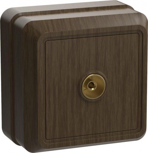 Розетка 1-местная IEK РТВ20-ОД телевизионная дуб EAO10-K04-DC