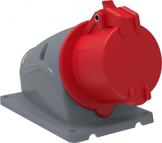 Розетка IEK Magnum ССИ-114 оп 16а 380в 3p+pe ip44 PSN12-016-4